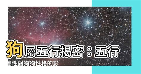 狗屬五行|【屬狗 五行】揭秘「屬狗五行」對不同屬性者的性格命運影響